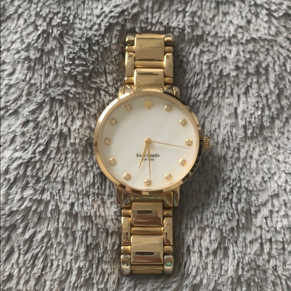 Kate Spade New York Ladies Gramercy Watch Gold